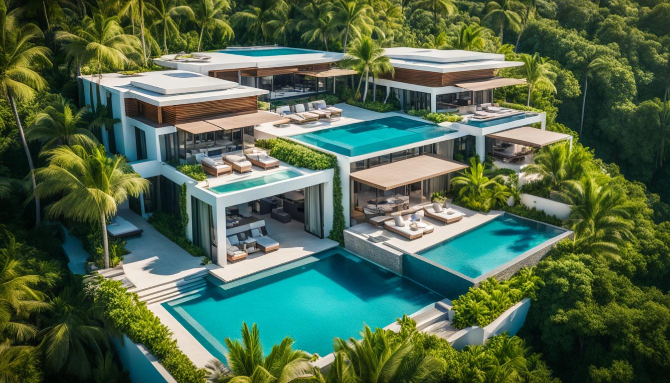 pool villa for luxury vacations